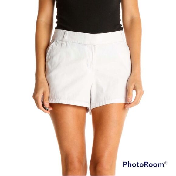 J.Crew classic chino size 8 white 100% cotton shorts - Picture 6 of 6